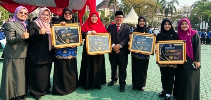 Empat ASN Dinkes Kabupaten Bekasi Raih Penghargaan Anugerah ASN Inovatif 2026